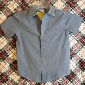 All in Motion Light Blue Kids Button Down Shirt